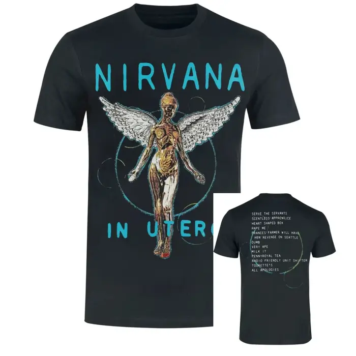 T-shirts de la nouvelle bande musicale Rock-Nirvanas pour hommes et femmes, t-shirts en coton à la m