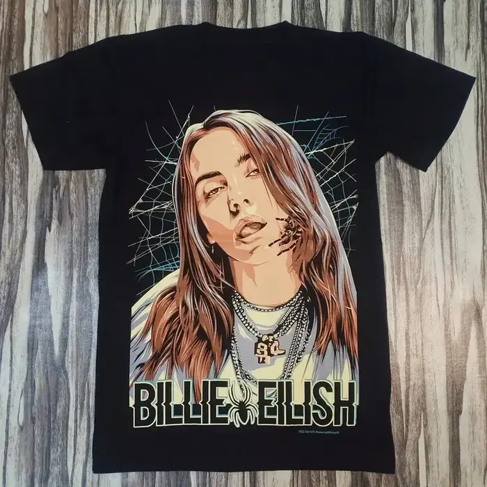 Nouveau T-shirt ample à manches courtes de style streetwear de la rappeuse européenne et américaine 