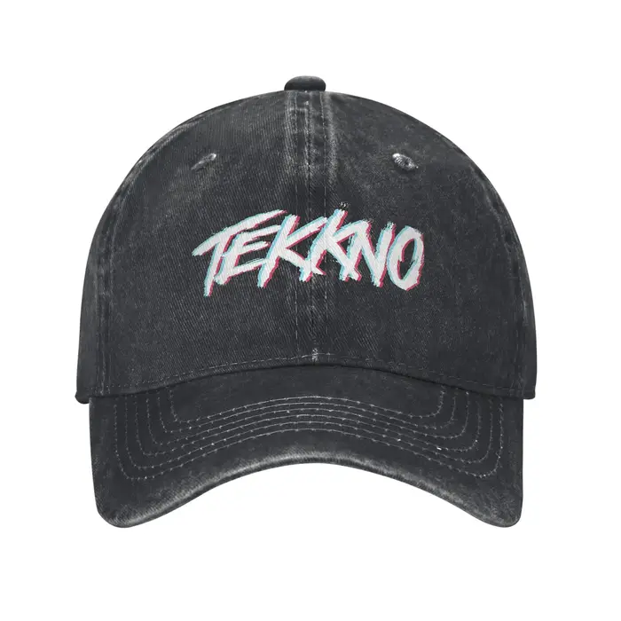 Électrique Callboy Tekkno hommes femmes casquette de Baseball musique allemande en détresse Denim lavé chapeaux casquette été réglable Snapback chapeau