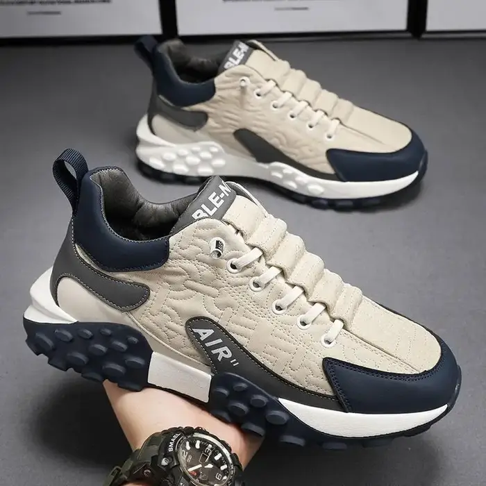 Hommes chaussures Air transfrontalier plate-forme en caoutchouc