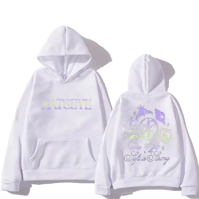 Katseye mode sweat à capuche hommes femmes 2025 surdimensionné à manches longues vêtements pulls déc