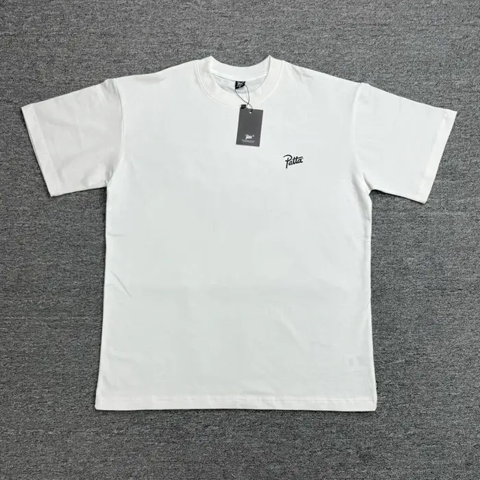 T-shirt classique Patta 26SS Nouvelle Collection – Homme/Femme – Coton ample décontracté – Imprimé l