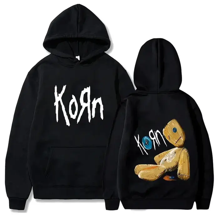 2025 Korn Rock Band sweats à capuche printemps automne pull hommes mode imprimé sweat