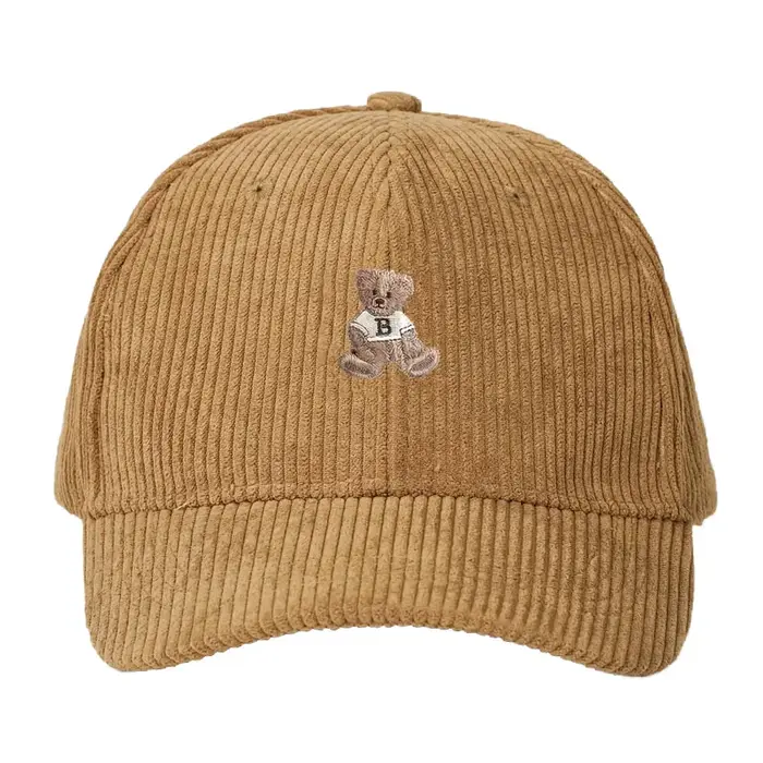 Casquette de Baseball en velours côtelé pour hommes et femmes