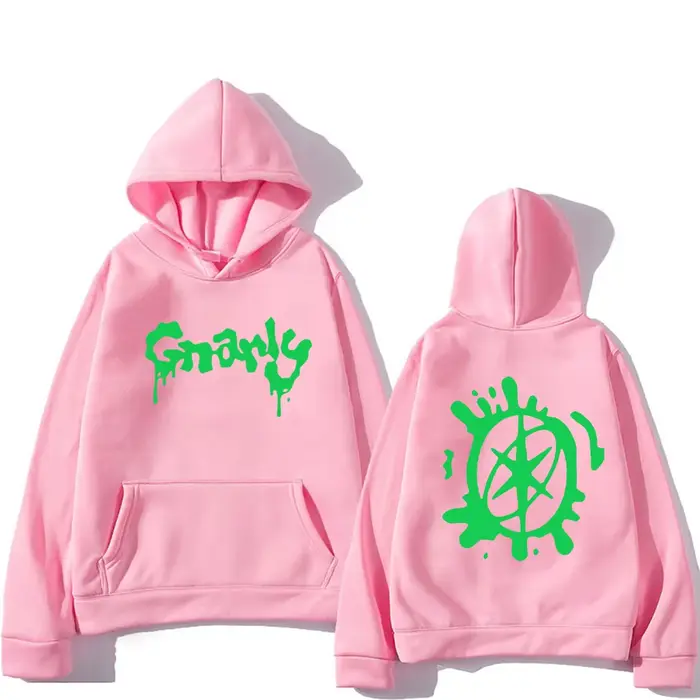 Katseye Merch Gnarly Logo sweat à capuche imprimé hommes femmes décontracté sweat à capuche surdimen