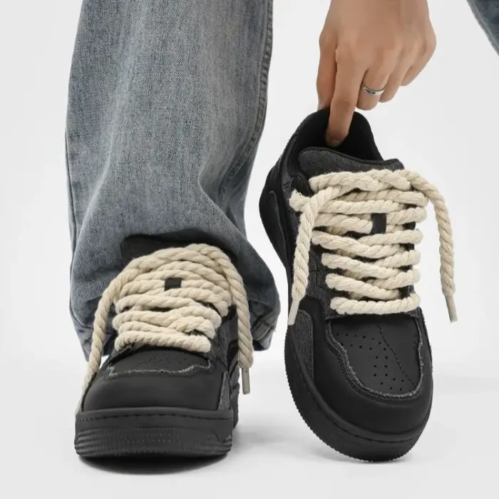 Hiver hommes décontracté Skate oes pain conception ular marque Hong Kong Sle haute Sensation Cool Look bas haut Sport baskets