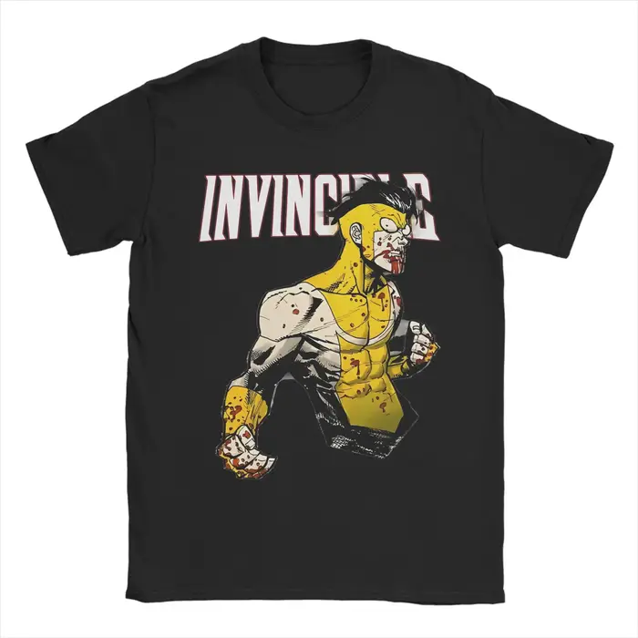 Invincible Hero Manga nouveauté t-shirts pour hommes femmes 100% coton t-shirt vêtements
