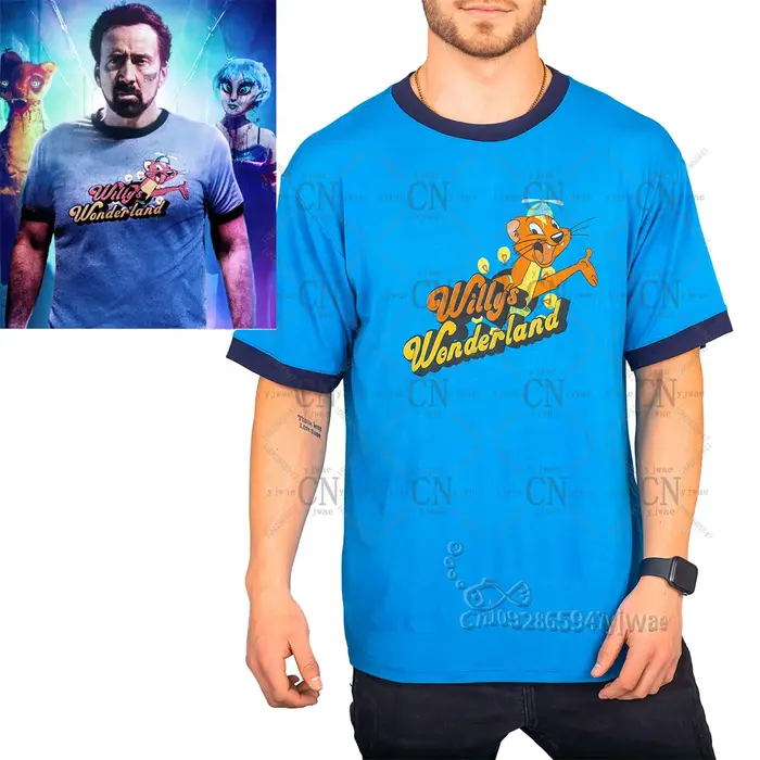 Willy's Wonderland The Janitor T-shirt bleu