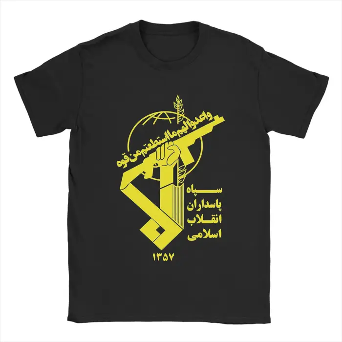 T-shirts IRGC pour hommes, vêtements Hipster à manches courtes et col rond, T-shirts nouvelle collec