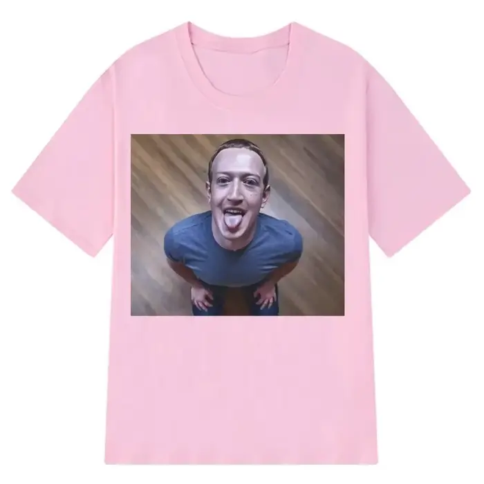 Grande taille drôle cerveau escrime Expression T-shirt Mark Zuckerberg bonne blague T-shirt pour les