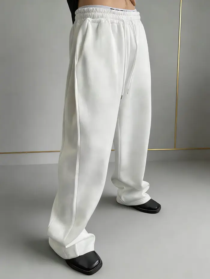 2026 nouveau droit printemps automne Joggers hommes Jogging pantalons de survêtement vêtements de sport tricot