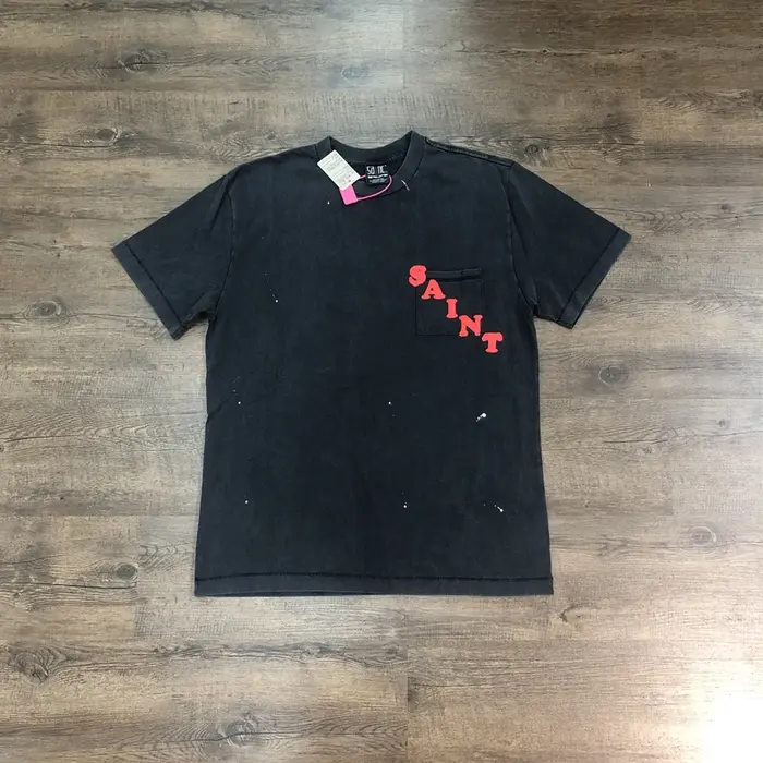 SAINT OF MICHAEL 1:1 mode Streetwear qualité hauts décontracté surdimensionné t-shirt 100% coton amp
