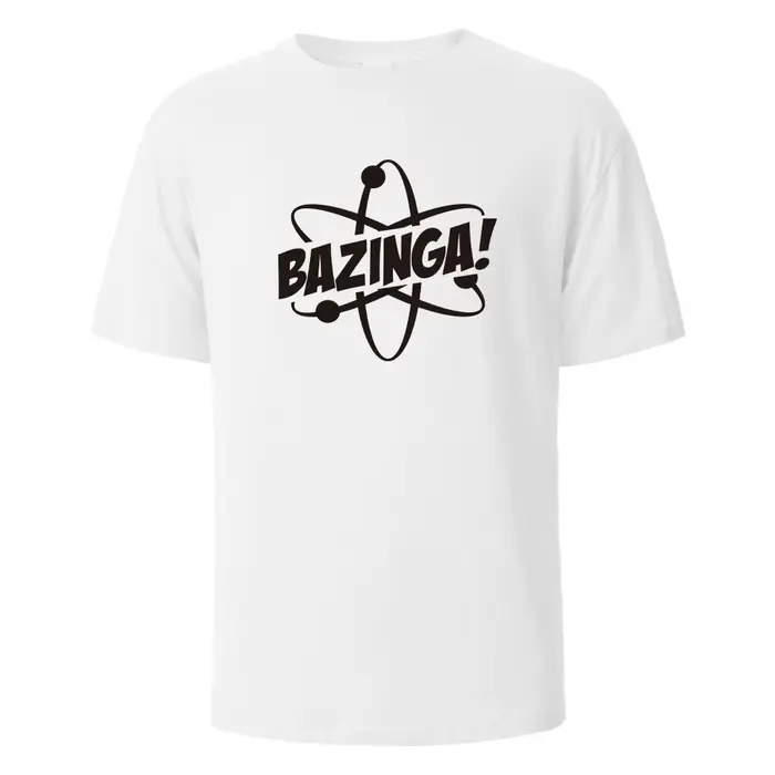 T-shirt imprimé Bazinga pour hommes et femmes