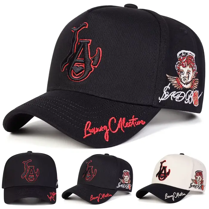 Casquette de Baseball unisexe avec broderie LA Love