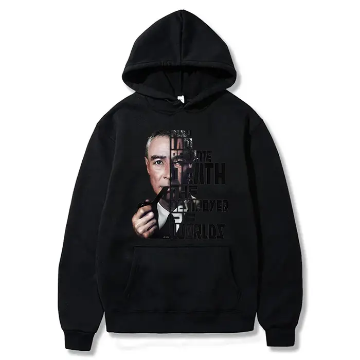 J.Robert Oppenheimer-Sweat à capuche unisexe Turnized Art, Sweat à manches longues, Pull créatif, Ré
