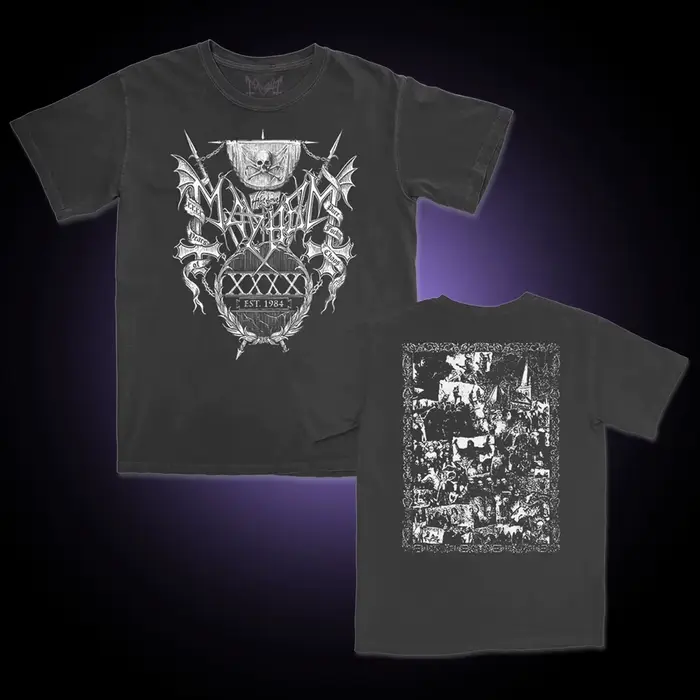 Mayhem Black Metal Band T-shirt Homme Femme Décontracté Pur Coton T-shirt Vintage Mode Col Rond Manc