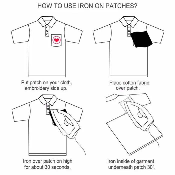 Moon – Patch brodé en fer à repasser pour vêtements, accessoires pour garçons