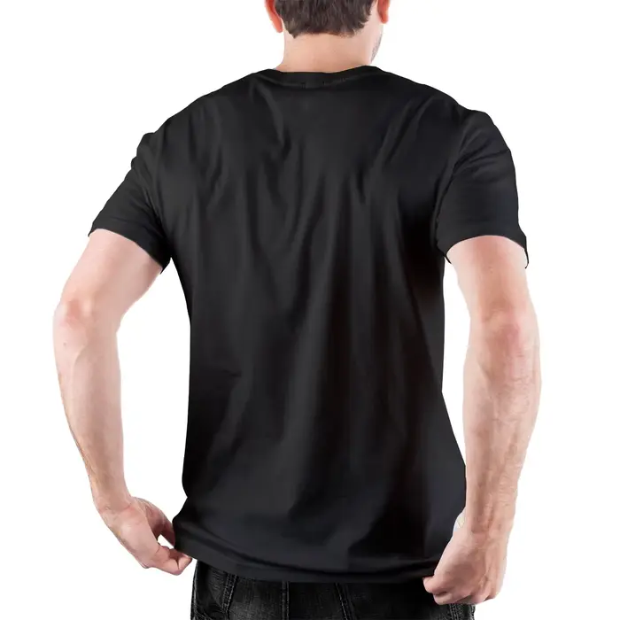 T-shirt ras du cou en pur coton pour hommes