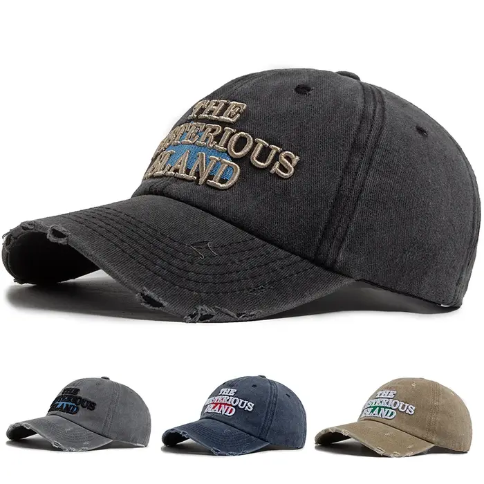 Casquette de baseball The Mysterious Island pour hommes et femmes, Snapback décontracté en coton, chapeau vintage, visière, casquettes Hip Hop unisexes, mode