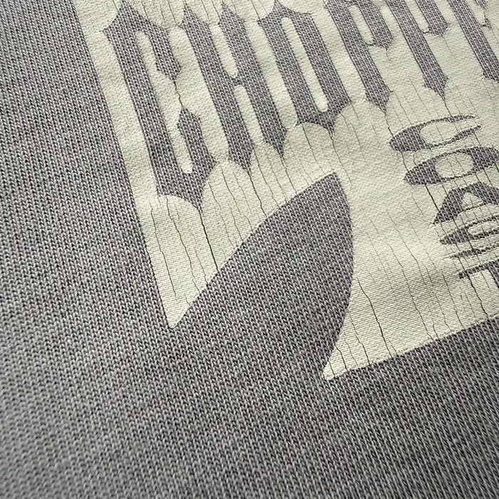 T-shirt Homme 26SS Style Urbain Rétro Hip Hop à Imprimé Graphique Décontracté 100% Coton Ample Vintage Oversize