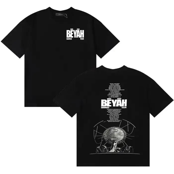 T-shirt tendance Singer Damso 2026, style hip-hop oversize pour adolescents, manches courtes, unisex