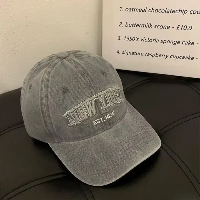 Casquette New York délavée pour hommes et femmes, casquette snapback, casquette de baseball, protect