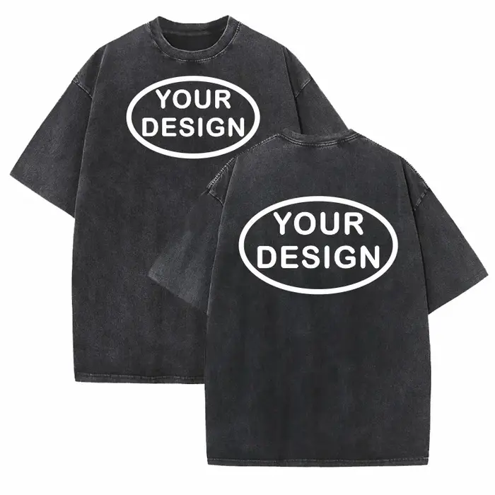 T-shirt personnalisé en pur coton 230G pour hommes
