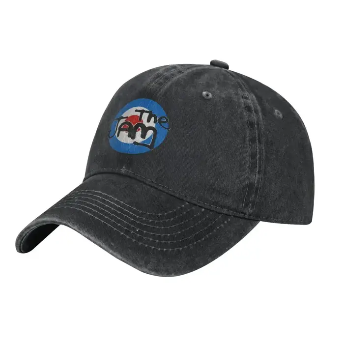 Casquette officielle noire The Jam demin pour aventures en plein air, casquette de Baseball pour hom