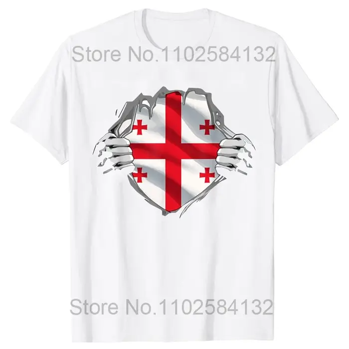 FucMap and Feel Souvenir DistMurcia Georgia T-Shirt pour hommes et femmes, Économie unisexes, Style 