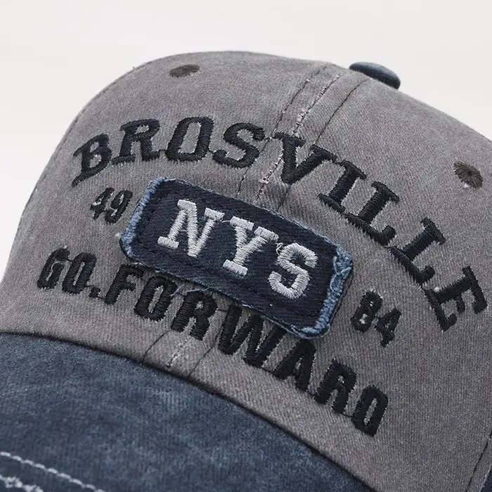 Casquette de baseball brodée décontractée Four Seasons pour hommes