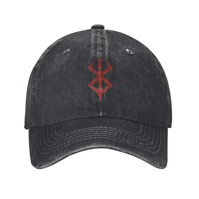 Biały Berserks démon casquette de Baseball décontractée pour femme mâle été chasse Camping camionneu