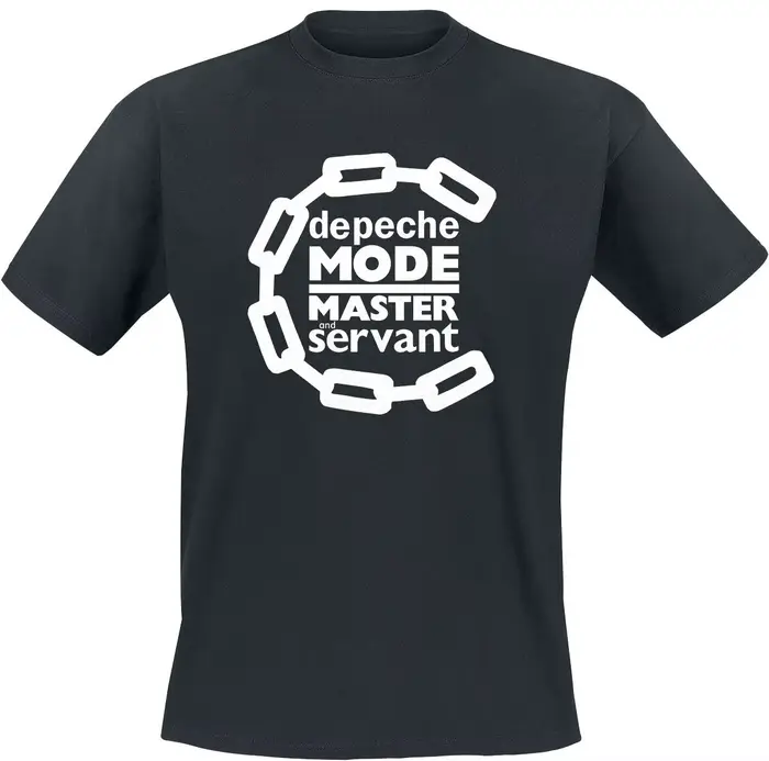 Depeche Mode Ultra Tee, T-shirt synth-pop avec impression du titre de l'album et du nom du groupe ef