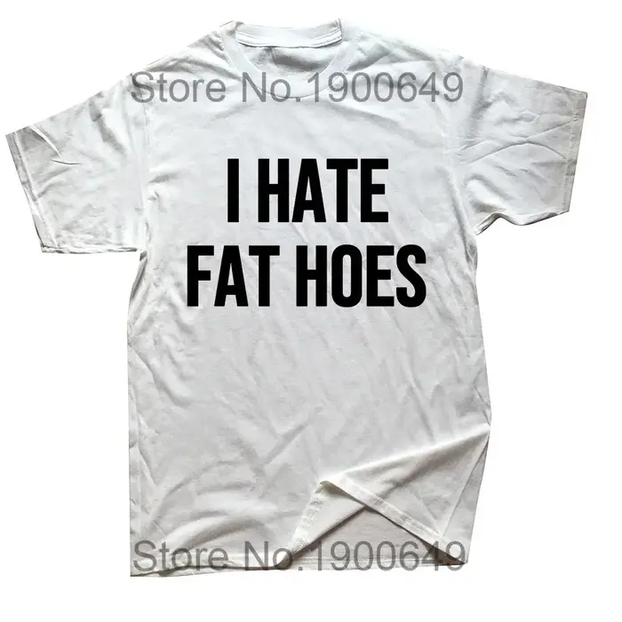 J'aime les gros houes t-shirt drôle adulte Humor blagues à manches courtes décontracté 100% coton un