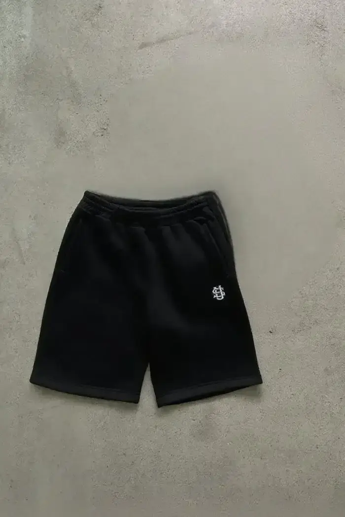 Short de survêtement en coton pour hommes, décontracté, à la mode, respirant, ample, pantalon court 