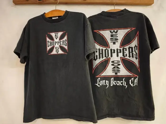 T-shirt streetwear classique style West Coast - Style hip-hop pour hommes et femmes. T-shirt en coto