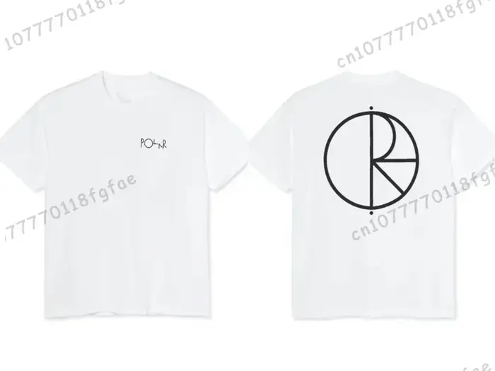 T-shirt à Manches Courtes avec Logo Imprimé pour Homme et Femme, Skateboard, Tendance, Couple, Hip H