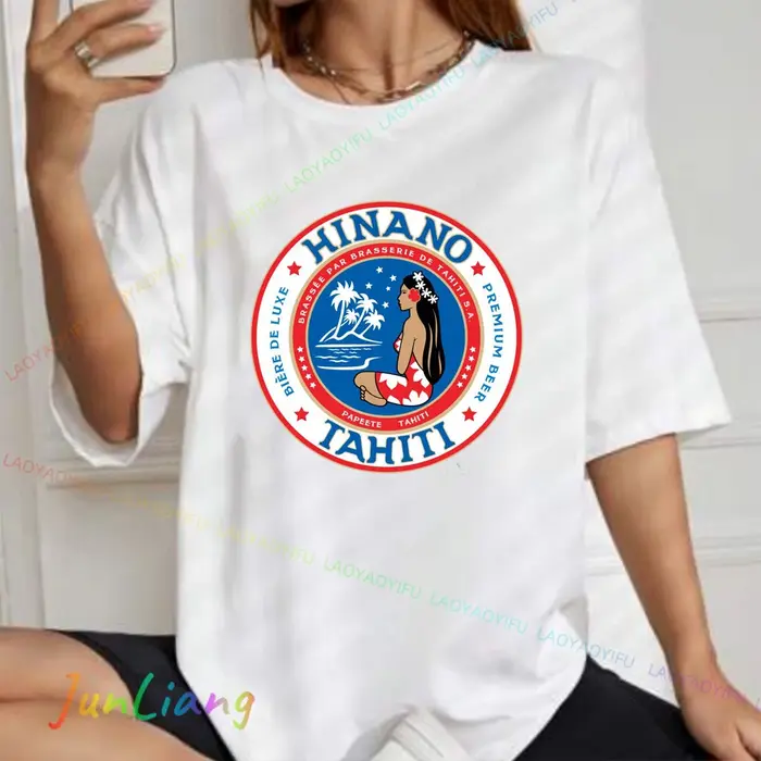 T-shirt graphique Hinano Hekaha pour hommes
