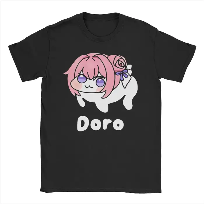 Nouveau T-shirt Doro Meme Nikke pour Hommes et Femmes, T-shirt Amusant Anime Game, Manches Courtes, 