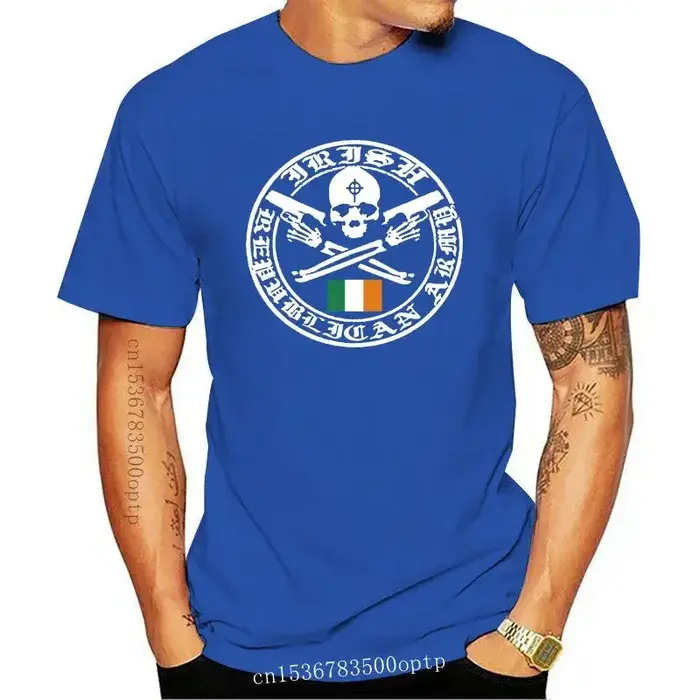 T-Shirt à Manches Courtes et Col Rond en Coton, Vêtement de Styliste IRA (Design Vintage DistMurcia) Imprimé, à la Mode, pour Été, 2016