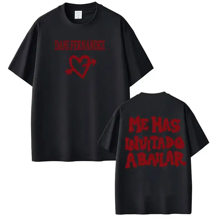 T-shirts graphiques tendance Rapper Dani Fernandez pour hommes et femmes, t-shirts en coton de haute