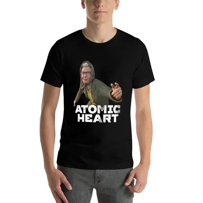 Granny Zina - T-shirt Meme Crazy Babushka du jeu Atomic Heart