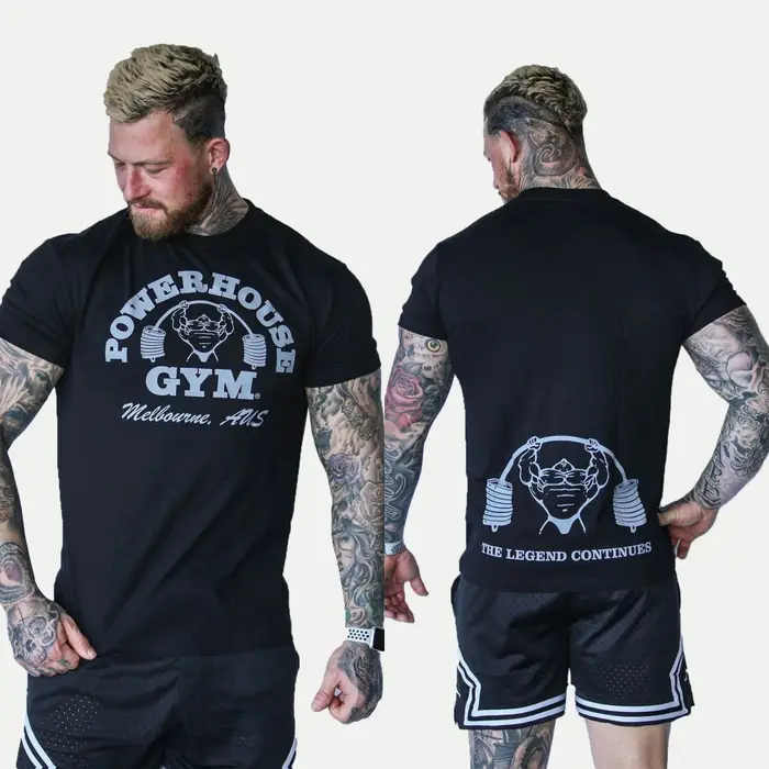 T-shirt en coton avec logo artistique pour hommes et femmes, Streetwear d'été, pour entraînement phy