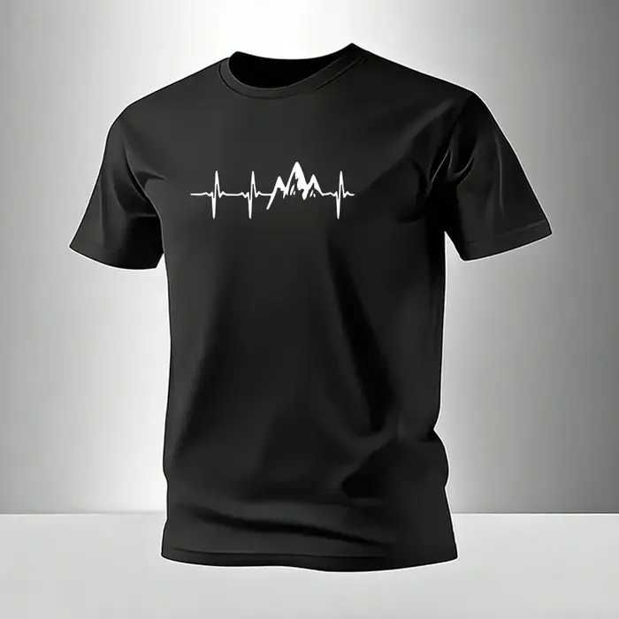T-shirt pour homme en coton décontracté à manches courtes, vêtements de sport pour l'extérieur, jogg