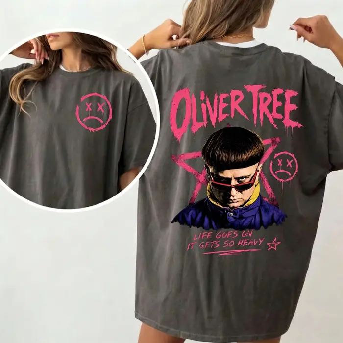 Chemise rétro Oliver Tree, T-shirt commémoratif pour fans d'Oliver Tree, en pur coton, streetwear po