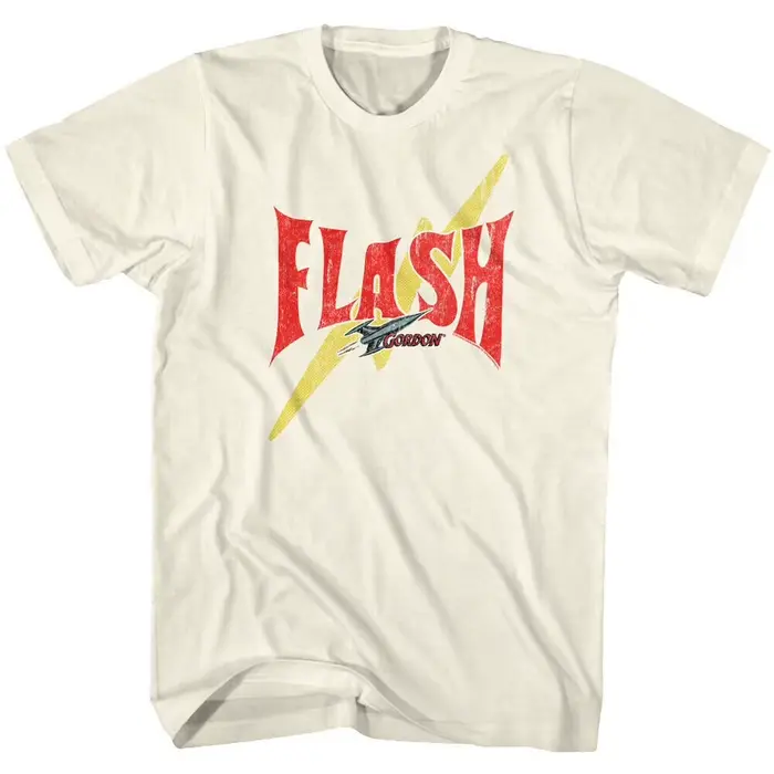 Flash Gordon chemise Bolt Logo t-shirts graphiques pour hommes été hommes et femmes T-shirt ample et