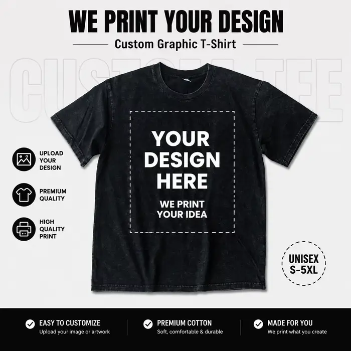 T-shirt personnalisé, personnalisez votre design, impression graphique, tee-shirt photo DIY, tee-shi