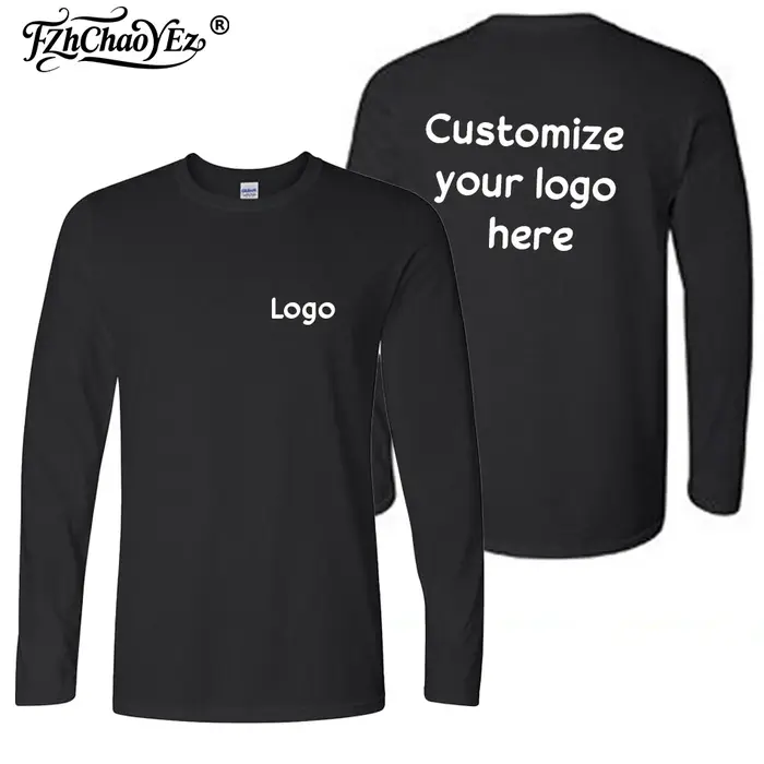 T-shirt en coton personnalisé, faites votre conception, Logo, texte, pour hommes et femmes, imprimé,