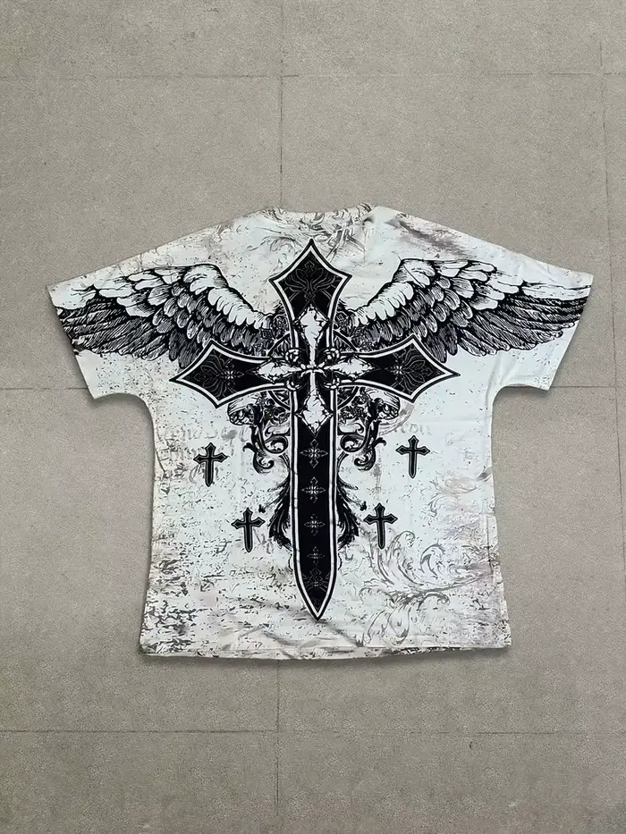 Le nouveau T-shirt pour hommes pour l'été 2025 comprend une mode de rue, un confort décontracté, une