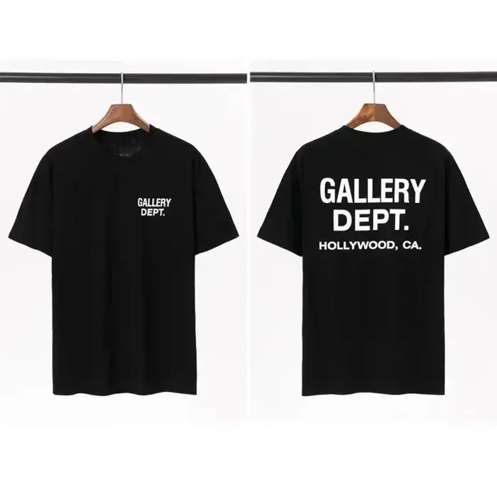 Collection d'été pour hommes grandes tailles GALLERY DEPT. T-shirt imprimé HOLLYWOOD CA, tee-shirt o