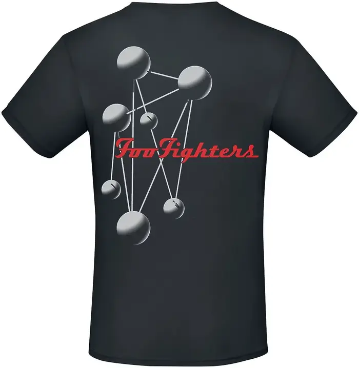 Foo Fighters T-shirt vintage avec logo FF et imprimé étoiles